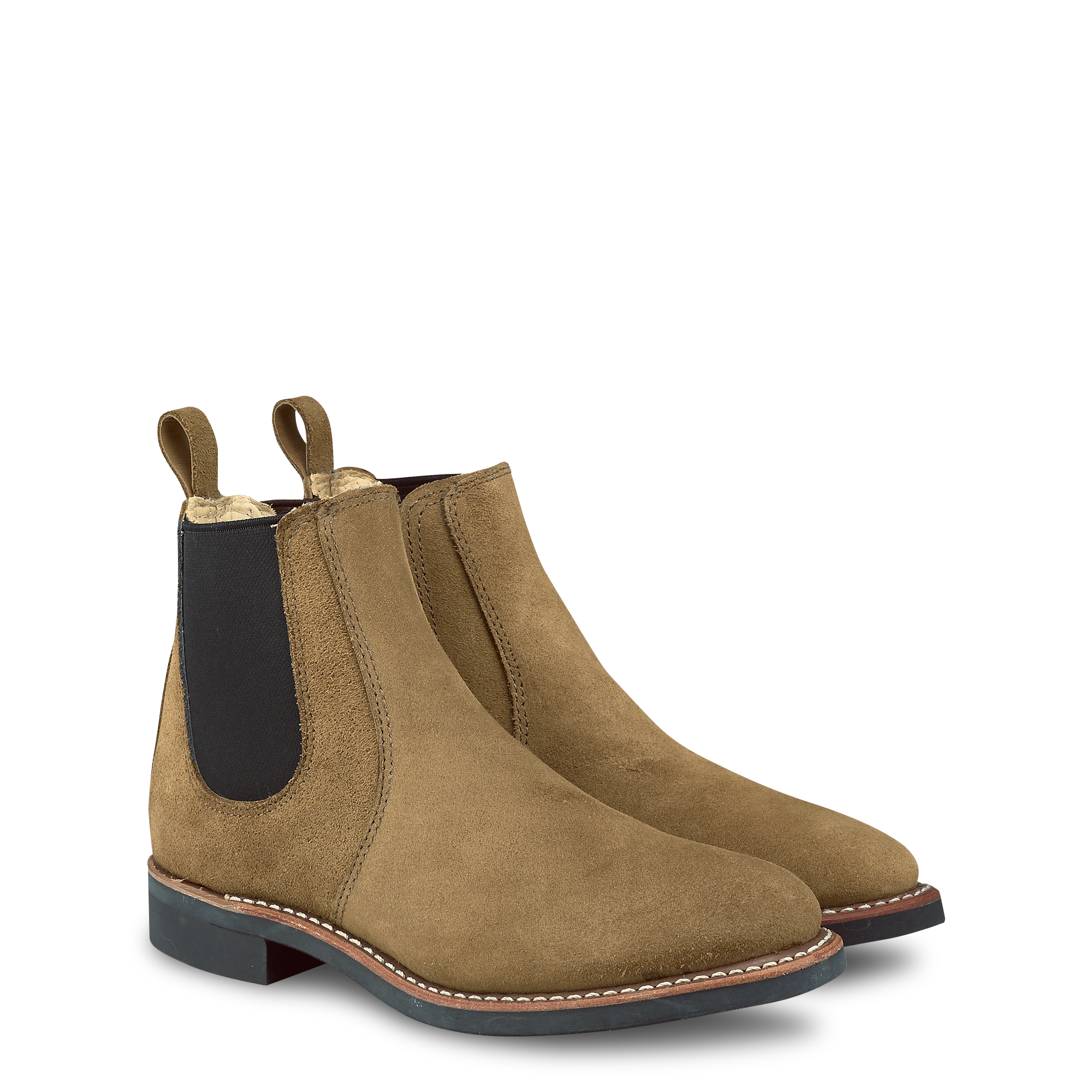 Chelsea Boots - Olive Mohave 6" - Step into Style & Comfort!